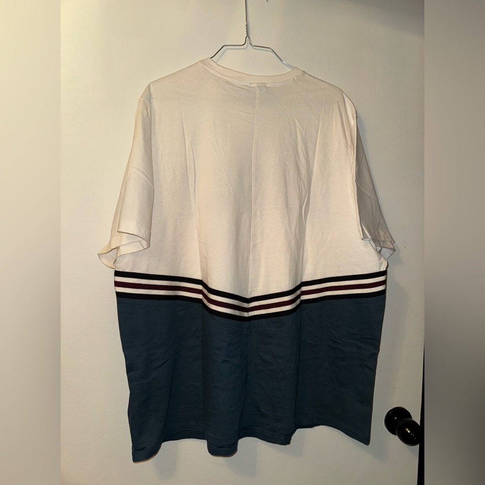 Adidas Originals Chevron Striped Short Sleeve T-Shirt - Picture 14 of 16